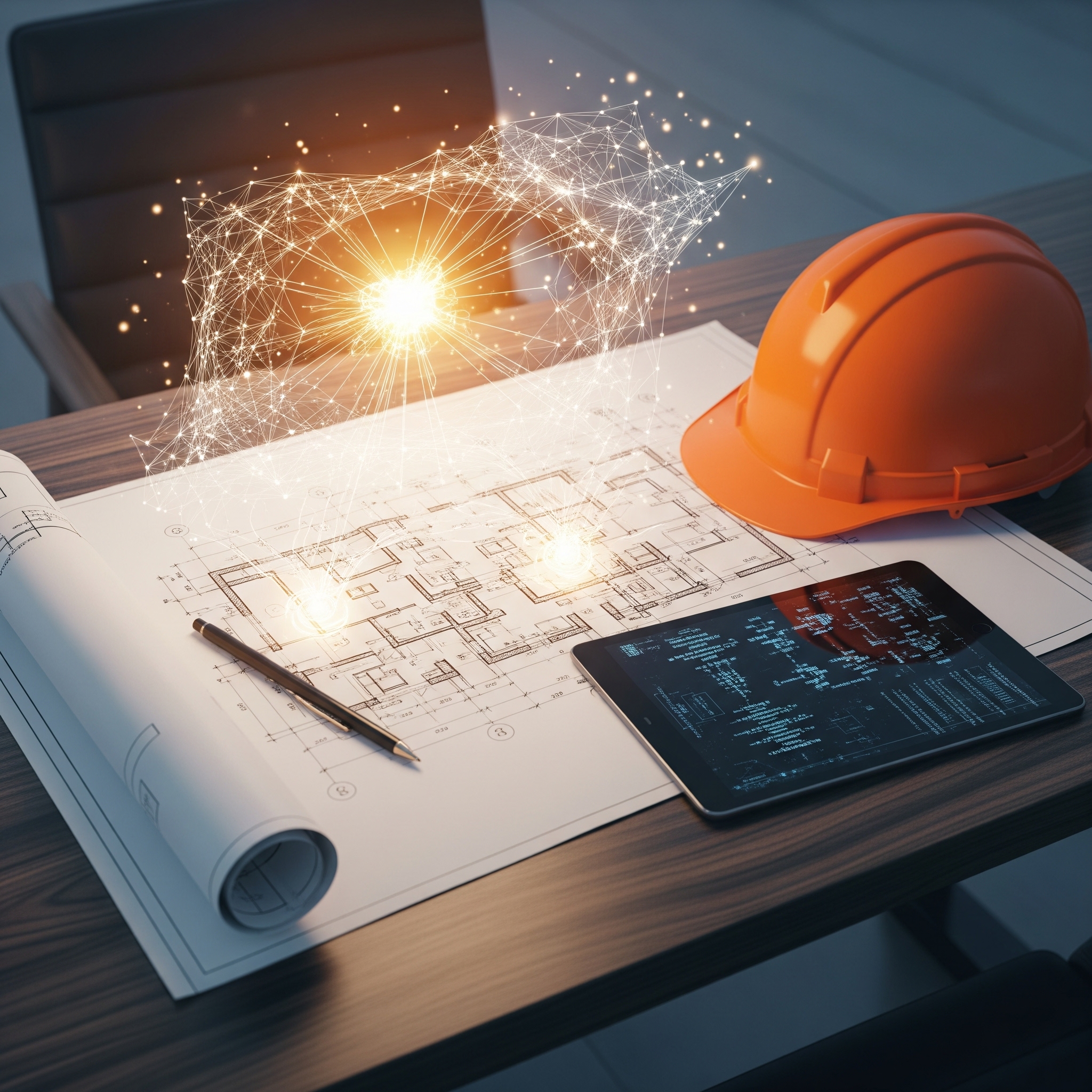 Digital construction work